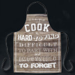 Funny apron voor mannen cadeau voor Cook keukenche Schort<br><div class="desc">Geweldig citaat voor een geweldige kok.</div>