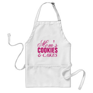 Funny apron voor vrouwen   koekjes en koekjes van  standaard schort