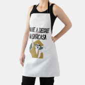 Funny Apron, Witty Humoureuze Schort, Afstuderen G Schort (Insitu)