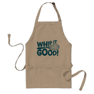 Funny Apron zwaait goed kookplaat Standaard Schort