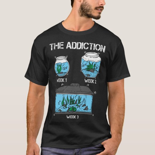 Funny Aquarium Aquarist Tank Addiction Fish Keepin (Voorkant)