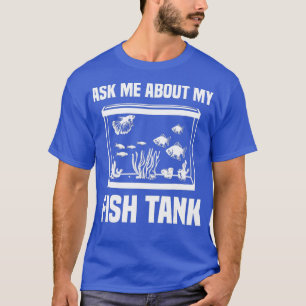 Funny Aquarium Saltwater Fish Tank Nerd Mannen Vro
