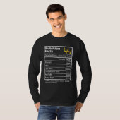 Funny Arabic Calligraphy Letter Dad Baba Father's T-shirt (Voorkant volledig)
