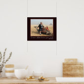 Funny Arabic Proverb Egypt Pyramids Camel Foto Poster (Keuken)
