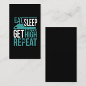 Funny Arborist krijgt 'High Tree Chain zaaker' Visitekaartje (Voorkant / Achterkant)