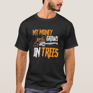 Funny Arborist Mannen Vrouwen Lumberjack T-shirt