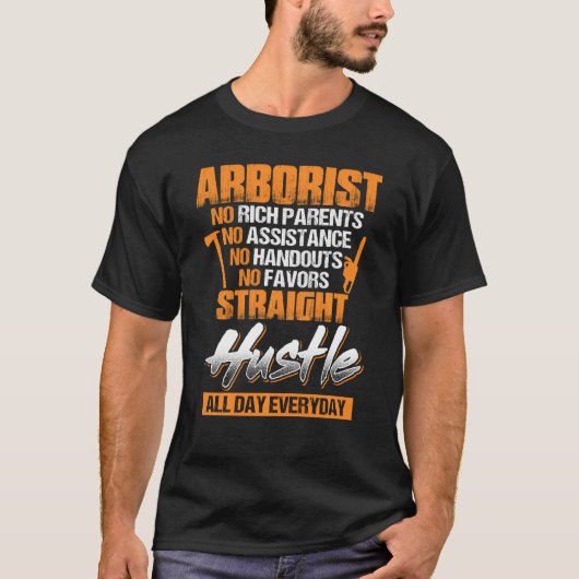 Funny Arborist voor mannen Papa Broeder oom Papa T-shirt (Voorkant)