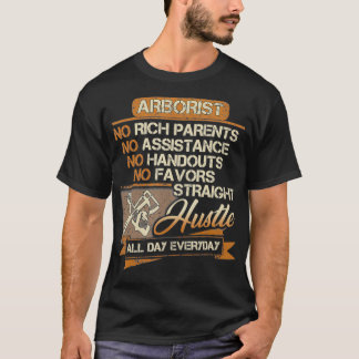 Funny Arborist voor mannen Papa Broeder oom Papa T-shirt