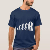 Funny Arcade Evolution-arcade oude schoolvideo T-shirt (Voorkant)