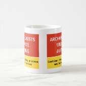 Funny Archeologisten zullen een grapje maken Koffiemok (Center)