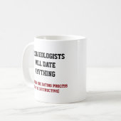 Funny Archeoloog zal alles doen Koffiemok (Voorkant links)