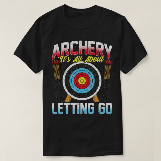 Funny Archer  Bow & Arrow Archery Gift Idea For Me T-shirt (Design voorkant)
