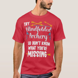 Funny Archery Bow en Arrow Bowhunting Target Spor T-shirt