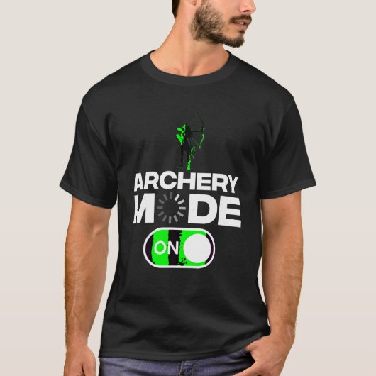 Funny Archery Design for Kids Mannen Women Bowhunt T-shirt (Voorkant)