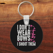 Funny Archery Gift for Women Bow Hunting Archer Mo Sleutelhanger (Voorkant)