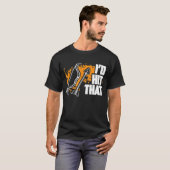 Funny Archery-ID dat lachen Arrow Bow T-shirt (Voorkant volledig)