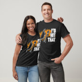 Funny Archery-ID dat lachen Arrow Bow T-shirt (Unisex)