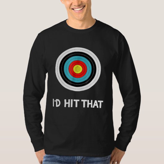 Funny Archery-ID die Archer Gif T-shirt (Voorkant)
