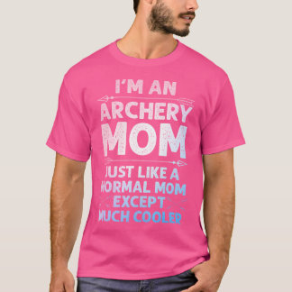 Funny Archery mam Art Archer Women Girls Bow Hunti T-shirt