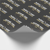 Funny Archery Raise Aim Shoot Bow Archer Cadeaupapier (Hoek)