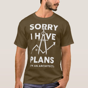 Funny Architect Art Mannen Women Architecture Stud T-shirt