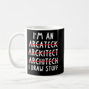 Funny Architect Art Mannen Women Future Architectu Koffiemok