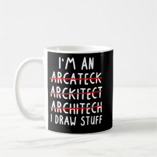 Funny Architect Art Mannen Women Future Architectu Koffiemok
