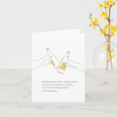 Funny Architect Structure Engineer Wenskaart Kaart (Gele Bloem)