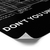 Funny Architectural Civil Engineering Engineer Poster (Hoek)