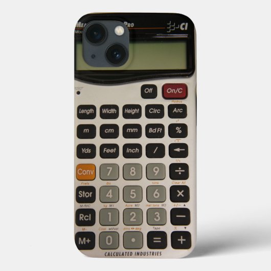 Funny Architecture Calculator Case-Mate iPhone Case (Achterkant)