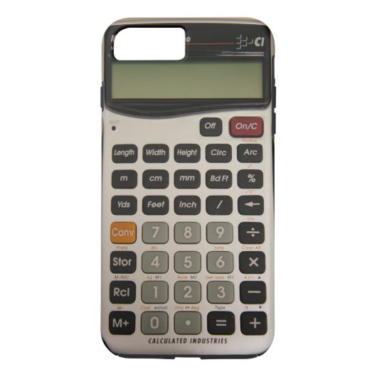 Funny Architecture Calculator Case-Mate iPhone Case (Achterkant)