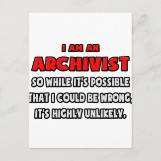 Funny Archivist ... Zeer onwaarschijnlijk Briefkaart