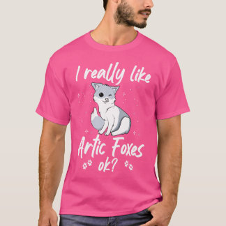 Funny Arctic Fox Polar Fox T-shirt