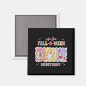 Funny Are You Fall O Ween Directions Teacher Hallo Magneet (Voorkant / Achterkant)