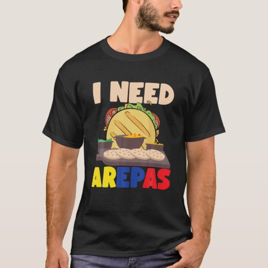 Funny Arepa T-shirt (Voorkant)
