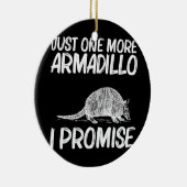 Funny Armadillo Gift Mannen Vrouwen Armadillo Cute Keramisch Ornament (Rechts)