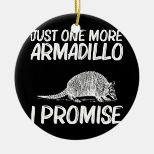 Funny Armadillo Gift Mannen Vrouwen Armadillo Cute Keramisch Ornament