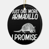 Funny Armadillo Gift Mannen Vrouwen Armadillo Cute Keramisch Ornament (Links)