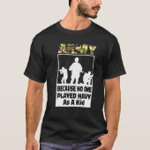 Funny Army Gezegde, Leger omdat niemand zeemacht s T-shirt (Voorkant)