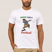 Funny Army/Navy Football Humor Tee Shirt (Voorkant)