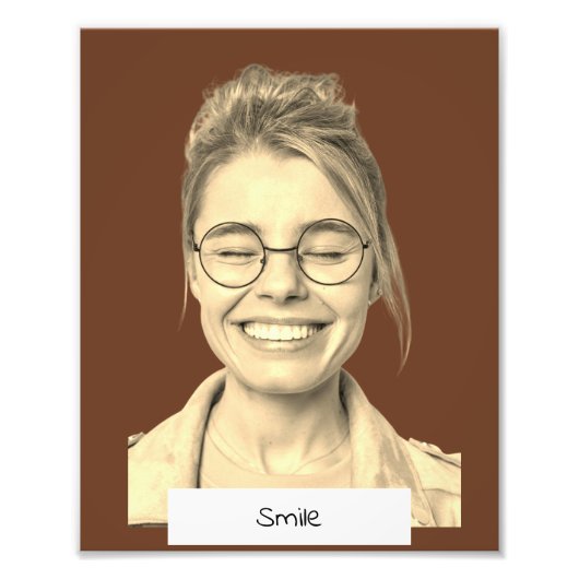 Funny Art, Unique Gift, Wall Decoration, Foto Afdruk (Voorkant)