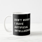 Funny Artificial Intelligence AI Humor Koffiemok (Links)