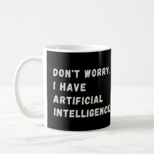 Funny Artificial Intelligence AI Humor Koffiemok