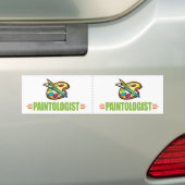 Funny Artist Bumpersticker (Op auto)
