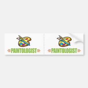 Funny Artist Bumpersticker