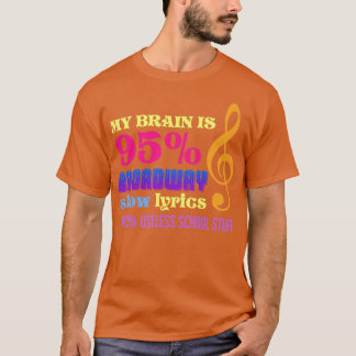 Funny Artist Quote Broadway Theater T-shirt