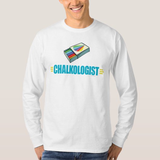 Funny Artist's Chalk T-shirt (Voorkant)
