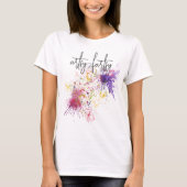 FUNNY ARTSY-FARTSY ARTISTY T-SHIRT (Voorkant)