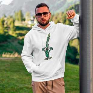 Funny Asparagus Mannen Hoodie