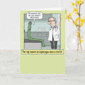 Funny Asparagus Pee Smell Snel Kaart (Gele Bloem)